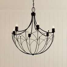 Load image into Gallery viewer, Topiary Chandelier in Detail.
