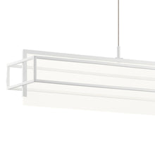 Load image into Gallery viewer, Vega LED Linear Pendant Light in Detail.