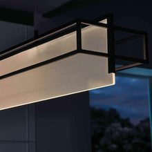 Load image into Gallery viewer, Vega LED Linear Pendant Light in Detail.