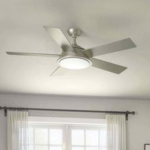 Load image into Gallery viewer, Verdi LED Ceiling Fan in living room.
