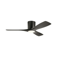 Load image into Gallery viewer, Volos LED Ceiling Fan in Satin Black.