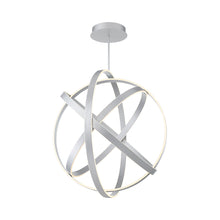 Load image into Gallery viewer, Kinetic LED Pendant Light in Titanium (Large).