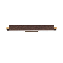 Load image into Gallery viewer, Kinsman LED Bath Vanity Light in Large/Warm Brown/Aged Brass.