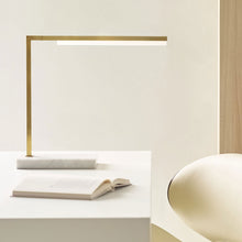 Load image into Gallery viewer, Klee LED Table Lamp in office.