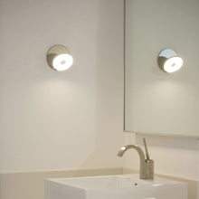 Load image into Gallery viewer, Gravy Hardwire LED Wall Light in bathroom.