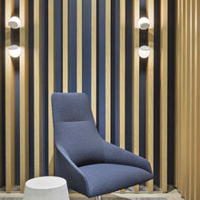 Load image into Gallery viewer, Gravy Hardwire LED Wall Light in living room.