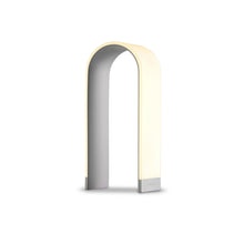 Load image into Gallery viewer, Mr. N LED Table Lamp in Silver/Tall.