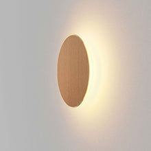 Load image into Gallery viewer, Ramen LED Outdoor Wall Light in Large/White Oak.