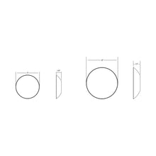 Load image into Gallery viewer, Ramen LED Outdoor Wall Light - line drawing.