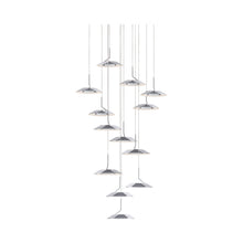 Load image into Gallery viewer, Royyo LED Multi Light Pendant Light in 13-Light/Chrome.
