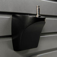 Load image into Gallery viewer, Slatwall Mount in Metallic Black.