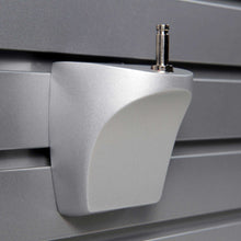 Load image into Gallery viewer, Slatwall Mount in Silver.