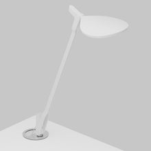 Load image into Gallery viewer, Splitty LED Desk Lamp in Matte White/Grommet Mount .