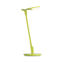 Load image into Gallery viewer, Splitty LED Desk Lamp in Matte Leaf Green/Standard Desk Base.