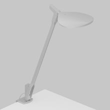 Load image into Gallery viewer, Splitty LED Desk Lamp in Silver/One-Piece Desk Clamp.
