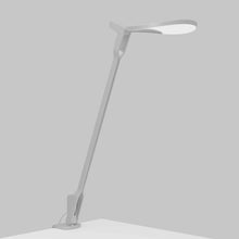 Load image into Gallery viewer, Splitty LED Desk Lamp in Silver/Two-Piece Desk Clamp.