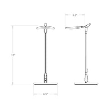 Load image into Gallery viewer, Splitty LED Desk Lamp - line drawing.