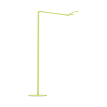 Load image into Gallery viewer, Splitty LED Floor Lamp in Matte Leaf Green.
