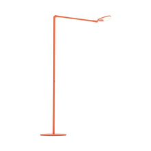 Load image into Gallery viewer, Splitty LED Floor Lamp in Matte Orange.
