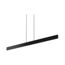 Load image into Gallery viewer, Sub LED Linear Pendant Light in Matte Black.
