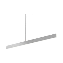 Load image into Gallery viewer, Sub LED Linear Pendant Light in Silver.