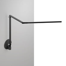 Load image into Gallery viewer, Z-Bar LED Desk Lamp in Silver/Desk Base.