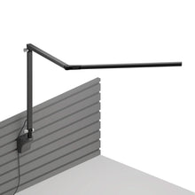 Load image into Gallery viewer, Z-Bar LED Desk Lamp in Silver/Hardwire Wall Mount.