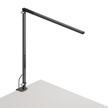 Load image into Gallery viewer, Z-Bar Solo LED Desk Lamp in Metallic Black/Desk Clamp.