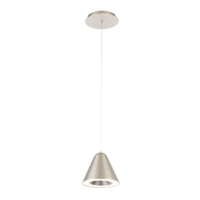 Load image into Gallery viewer, Kone LED Pendant Light in Satin Nickel.