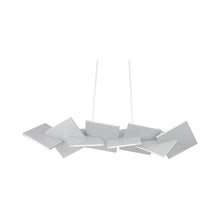 Load image into Gallery viewer, Konstrukt LED Chandelier in Titanium.