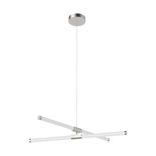 Load image into Gallery viewer, Akari LED Pendant Light in 35.5-Inch/Brushed Nickel.