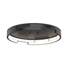 Load image into Gallery viewer, Anello Minor LED Flush Mount Ceiling Light in Black.