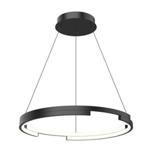 Load image into Gallery viewer, Anello Minor LED Pendant Light in Medium/Black.