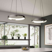 Load image into Gallery viewer, Anello Minor LED Pendant Light in kitchen.
