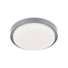 Load image into Gallery viewer, Bailey LED Flush Mount Ceiling Light in Medium/Gray.