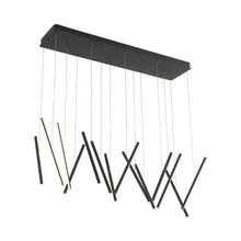 Load image into Gallery viewer, Chute LED Linear Multi Light Pendant Light.