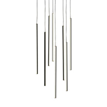 Load image into Gallery viewer, Chute Round LED Pendant Light in Detail.