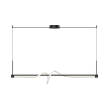 Load image into Gallery viewer, Cursive LED Linear Pendant Light.