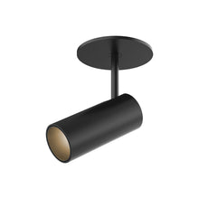 Load image into Gallery viewer, Downey LED Semi Flush Ceiling Light in Small/Single/4.25-Inch/Black.