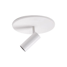 Load image into Gallery viewer, Downey LED Semi Flush Ceiling Light in Large/Single/3.75-Inch/White.
