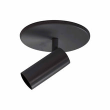 Load image into Gallery viewer, Downey LED Semi Flush Ceiling Light in Large/Single/4.25-Inch/Black.