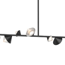 Load image into Gallery viewer, Geode LED Linear Pendant Light in Detail.