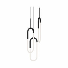 Load image into Gallery viewer, Huron LED Multi Light Pendant Light in Black (3-Tube).