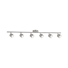Load image into Gallery viewer, Lyra LED Track Kit in 6-Head/Brushed Nickel.