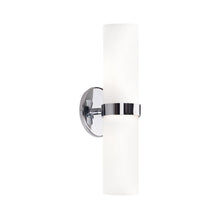 Load image into Gallery viewer, Milano Double LED Wall Light in Chrome.