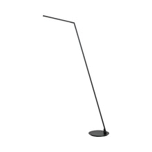 Load image into Gallery viewer, Miter LED Floor Lamp in Black.