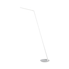 Load image into Gallery viewer, Miter LED Floor Lamp in White.
