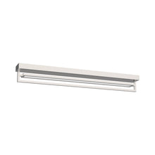 Load image into Gallery viewer, Mondrian LED Semi Flush Mount Ceiling Light in X-Large/Rectangle/Brushed Nickel.
