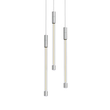 Load image into Gallery viewer, Motif 3-Light LED Pendant Light in Detail.