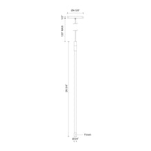Load image into Gallery viewer, Motif LED Pendant Light - line drawing.